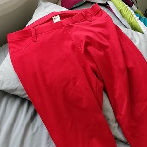 Red Jeggings